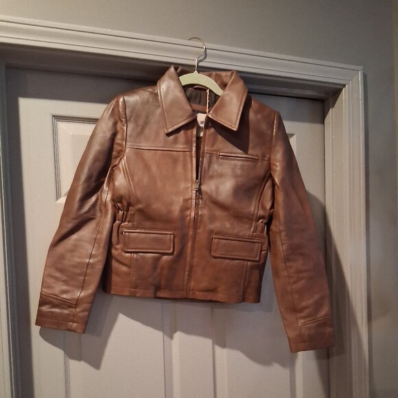 LeatherCult Jackets & Blazers - NWT LeatherCult Women's Leather Jacket Size  Small